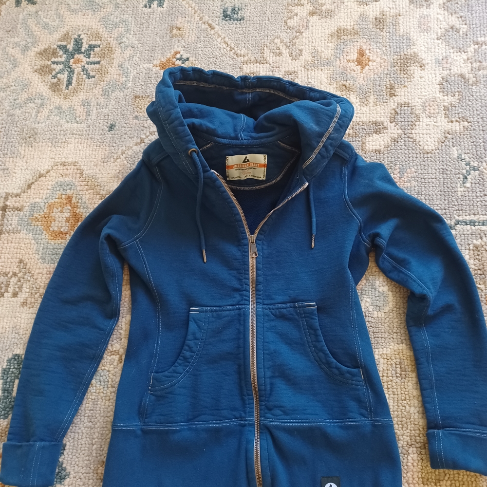 American Giant Blue Women's Sweater
